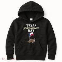 Texas Independence Day Historical State Kids Hoodie thumb 0