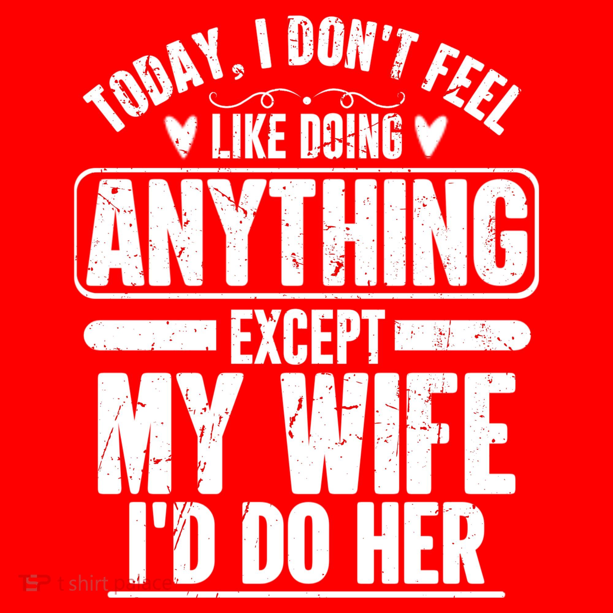 Today I Don't Feel Like Doing Anything Except My Wife I'd Do Her Gift Santa Hat