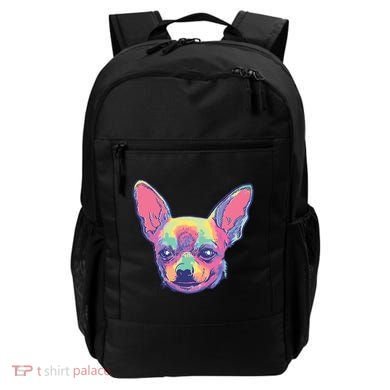 Tie Dye Chihuahua Backpack