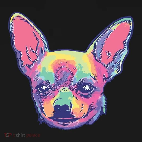Tie Dye Chihuahua Bucket Hat
