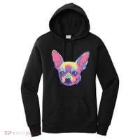 Tie Dye Chihuahua Women's Hoodie thumb 0