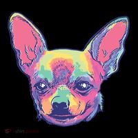Tie Dye Chihuahua Women's Hoodie thumb 2