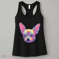 Tie Dye Chihuahua Women's Tank Top thumb 3