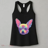 Tie Dye Chihuahua Women's Tank Top thumb 3