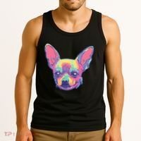 Tie Dye Chihuahua Tank Top thumb 3