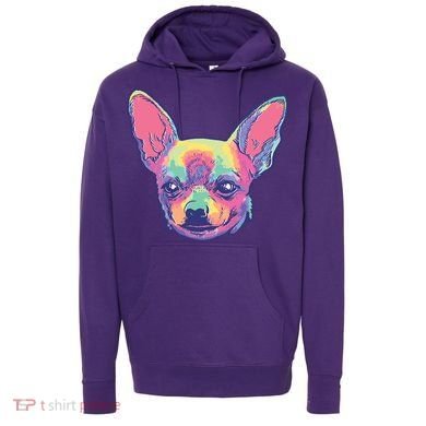 Tie Dye Chihuahua Hoodie