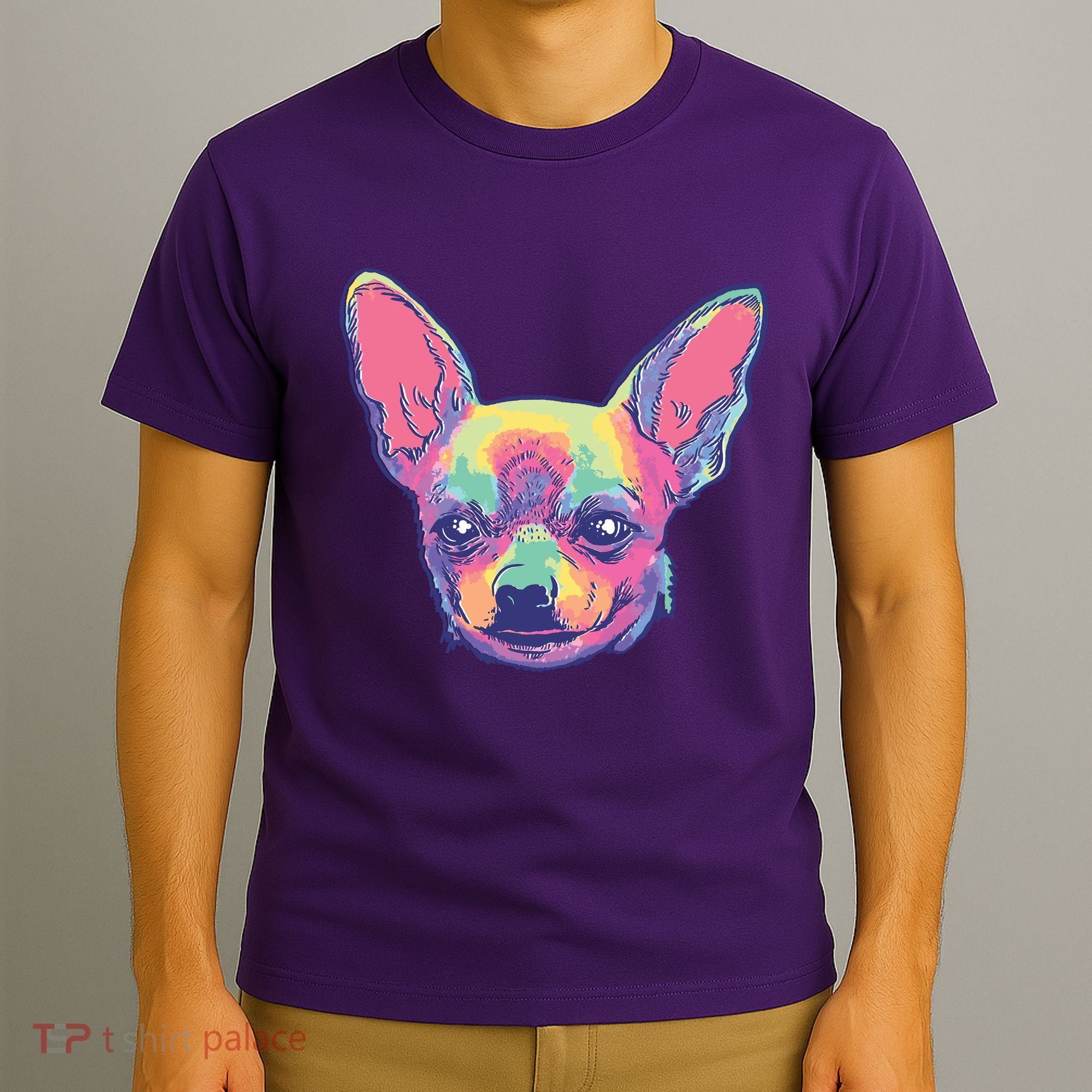 Tie Dye Chihuahua T-Shirt
