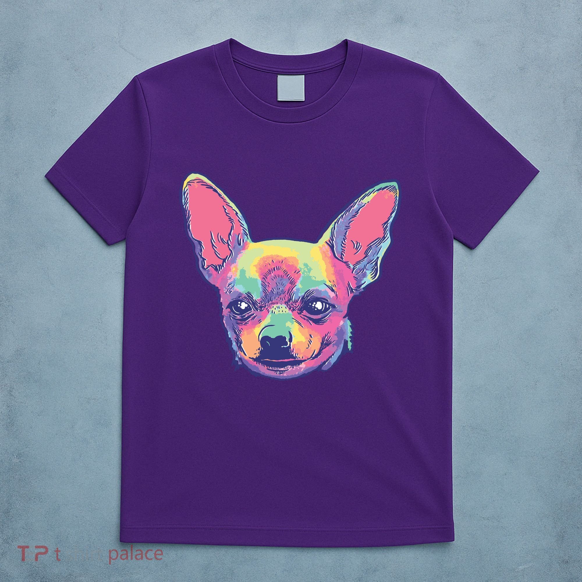 Tie Dye Chihuahua T-Shirt