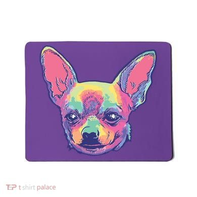 Tie Dye Chihuahua Mousepad