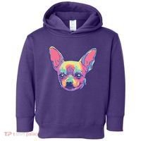 Tie Dye Chihuahua Toddler Hoodie thumb 0