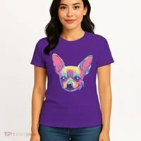 Tie Dye Chihuahua Women's T-Shirt thumb 4