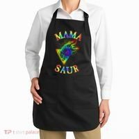 Tie Dye Mama Saur Mamasaurus T-Rex Dinosaur Apron thumb 2