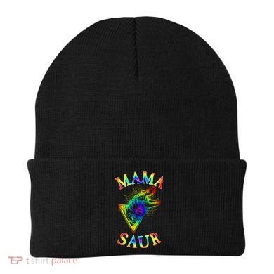 Tie Dye Mama Saur Mamasaurus T-Rex Dinosaur Beanie