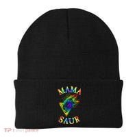 Tie Dye Mama Saur Mamasaurus T-Rex Dinosaur Beanie thumb 0