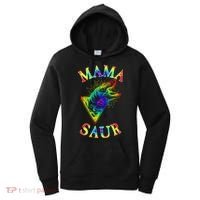 Tie Dye Mama Saur Mamasaurus T-Rex Dinosaur Women's Hoodie thumb 0