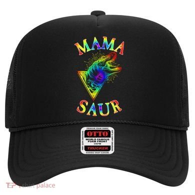 Tie Dye Mama Saur Mamasaurus T-Rex Dinosaur Hat