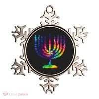 Tie Dye Menorah Hanukkah Chanukah Ornament thumb 0