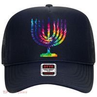Tie Dye Menorah Hanukkah Chanukah Hat thumb 0