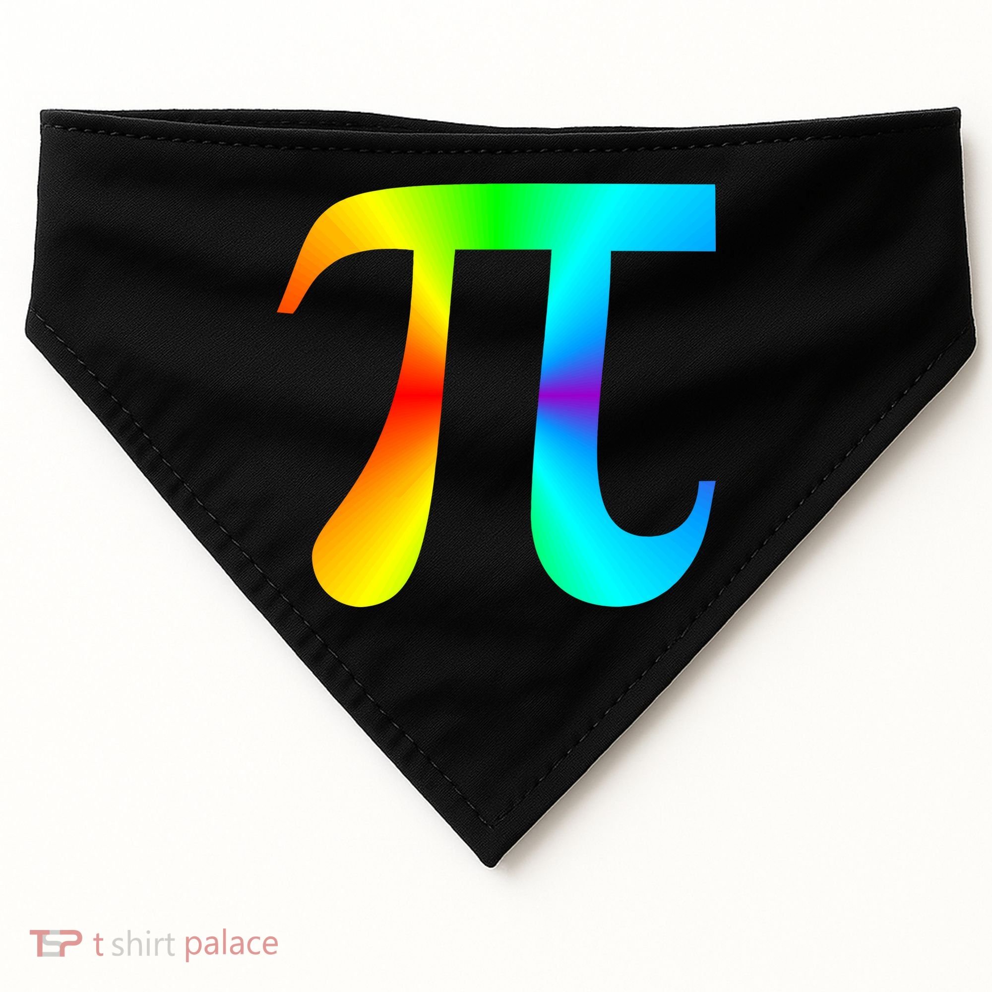 Tie Dye Pi USA-Made Doggie Bandana
