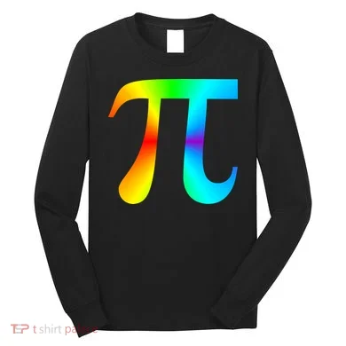 Tie Dye Pi Long Sleeve Shirt