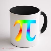 Tie Dye Pi Coffee Mug thumb 1
