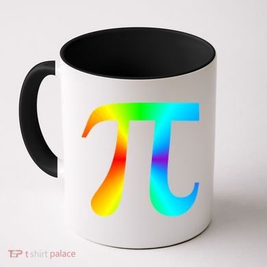 Tie Dye Pi Coffee Mug