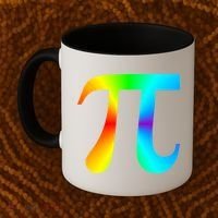 Tie Dye Pi Coffee Mug thumb 2
