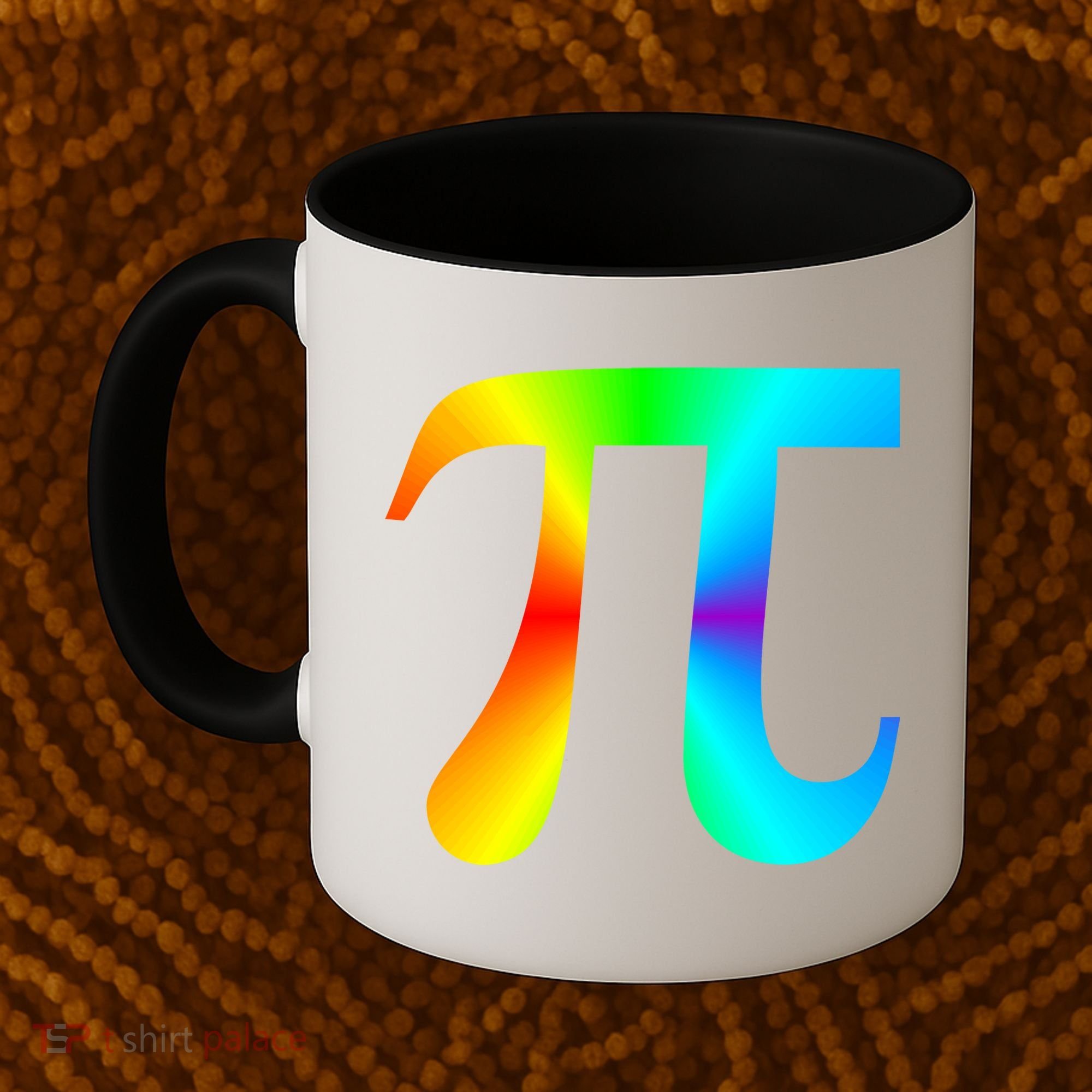 Tie Dye Pi Coffee Mug