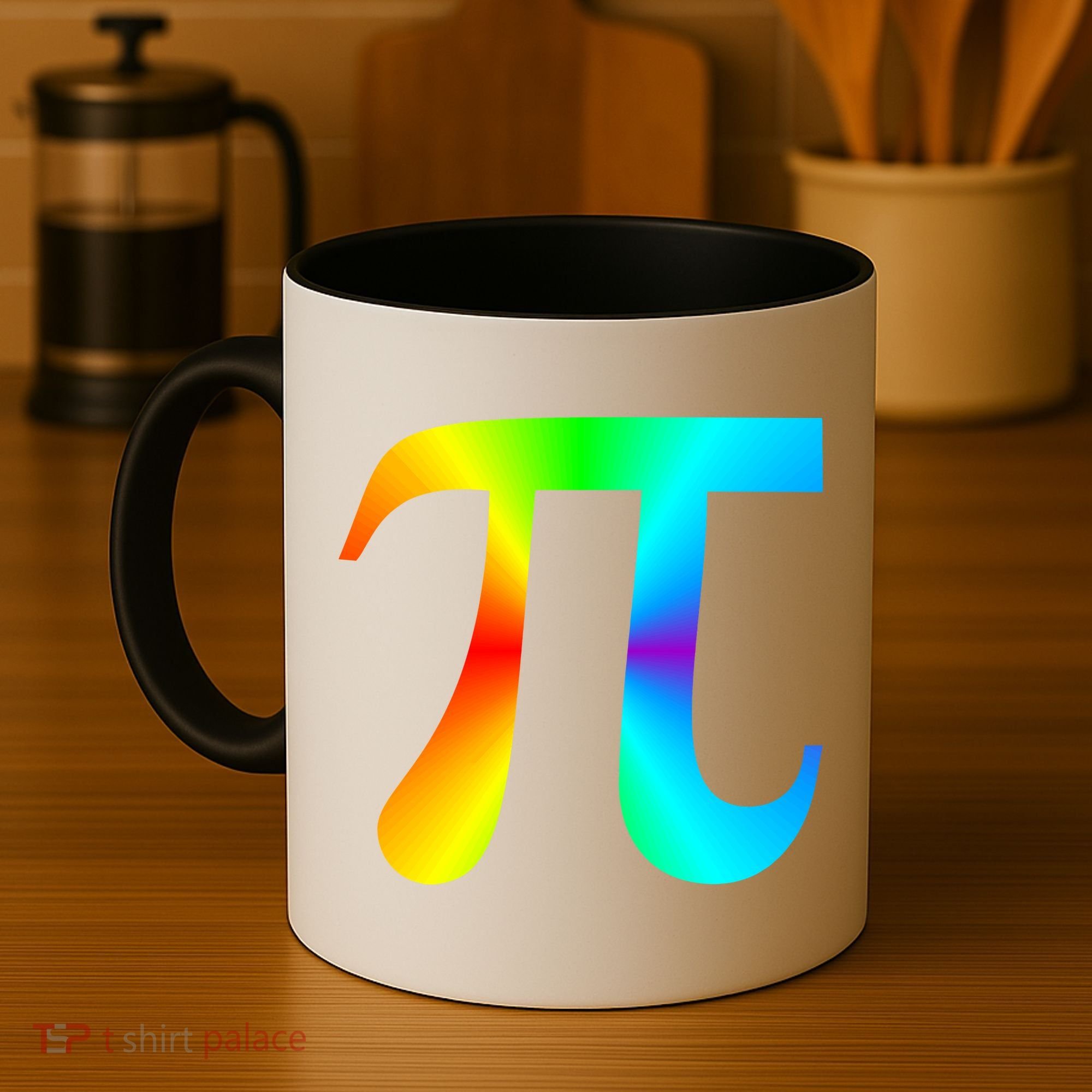 Tie Dye Pi Coffee Mug