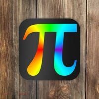 Tie Dye Pi Coaster thumb 0