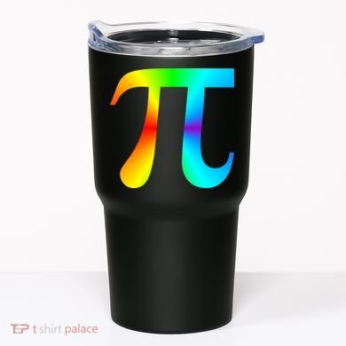 Tie Dye Pi Tumbler