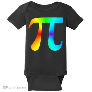 Tie Dye Pi Baby Bodysuit