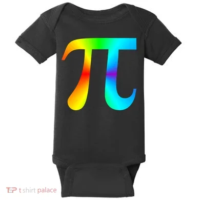Tie Dye Pi Baby Bodysuit