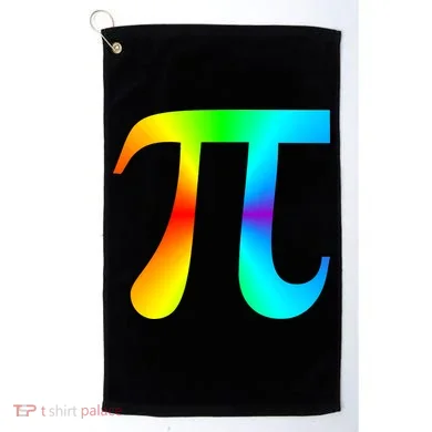 Tie Dye Pi Golf Towel