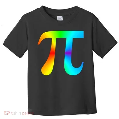 Tie Dye Pi Toddler T-Shirt