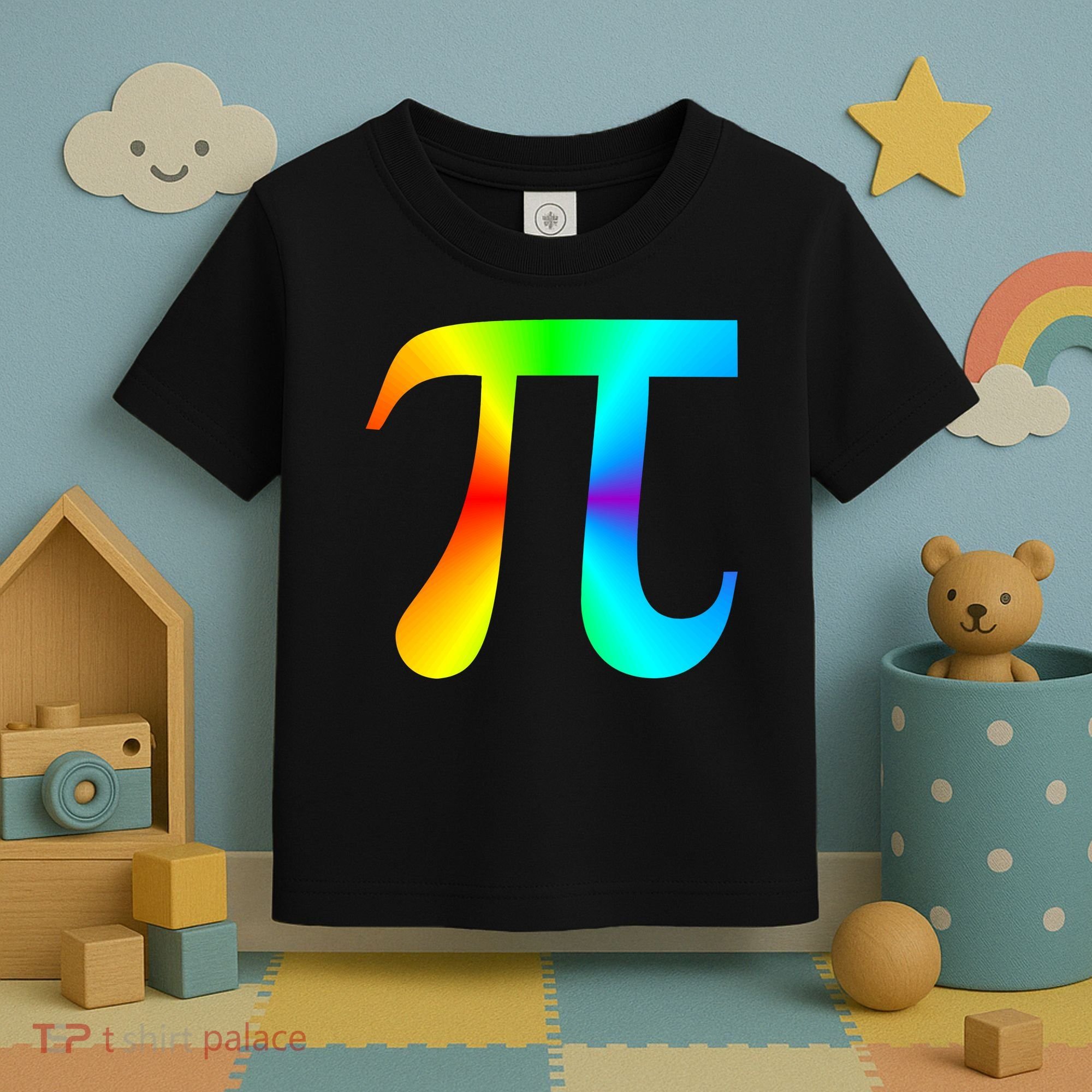 Tie Dye Pi Toddler T-Shirt