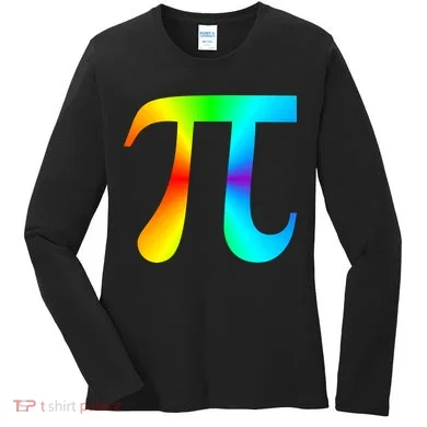 Tie Dye Pi Women's Long Sleeve Shirt