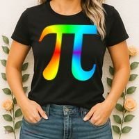 Tie Dye Pi Women's T-Shirt thumb 2