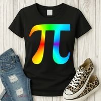 Tie Dye Pi Women's T-Shirt thumb 3