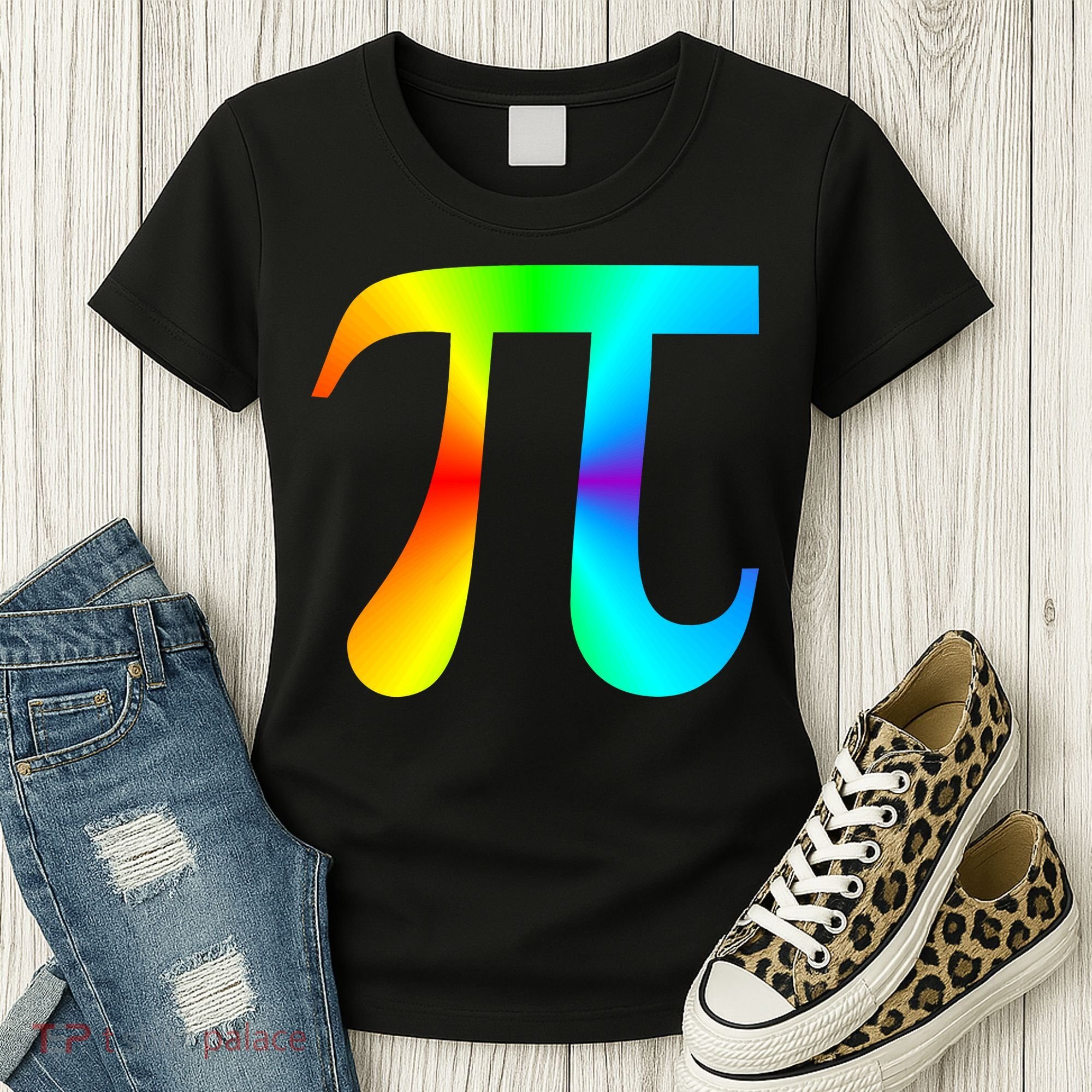 Tie Dye Pi Women's T-Shirt