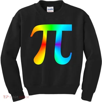 Tie Dye Pi Kids Sweatshirt