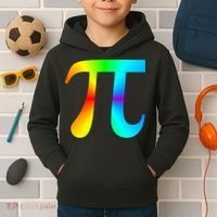 Tie Dye Pi Kids Hoodie thumb 2