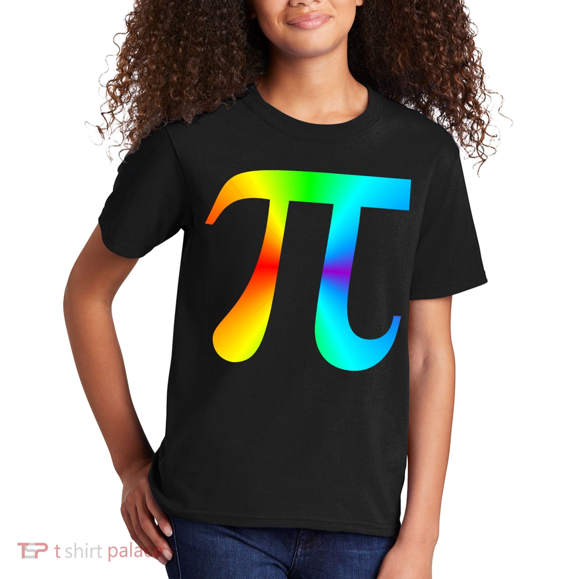 Tie Dye Pi Kids T-Shirt