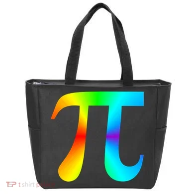 Tie Dye Pi Tote Bag