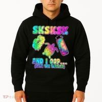 Tie Dye SKSKSK and I OOP Save the Turtles Hoodie thumb 2