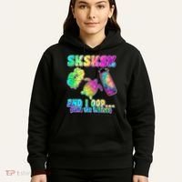 Tie Dye SKSKSK and I OOP Save the Turtles Hoodie thumb 5