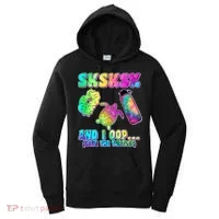 Tie Dye SKSKSK and I OOP Save the Turtles Women's Hoodie thumb 0