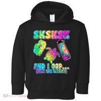 Tie Dye SKSKSK and I OOP Save the Turtles Toddler Hoodie thumb 0