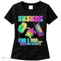Tie Dye SKSKSK and I OOP Save the Turtles Women's T-Shirt thumb 0