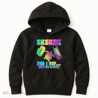 Tie Dye SKSKSK and I OOP Save the Turtles Kids Hoodie thumb 0